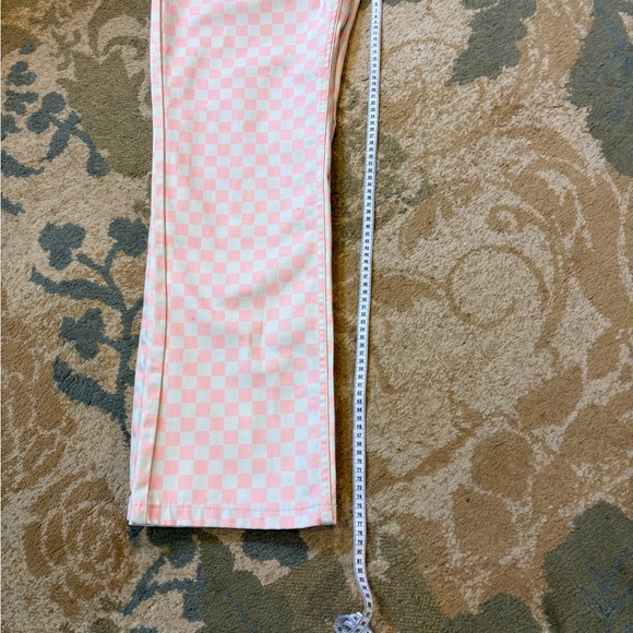 🩷🩷The Ragged Priest Pink and White Checkered Jeans💗💗 - Picture 7 of 8